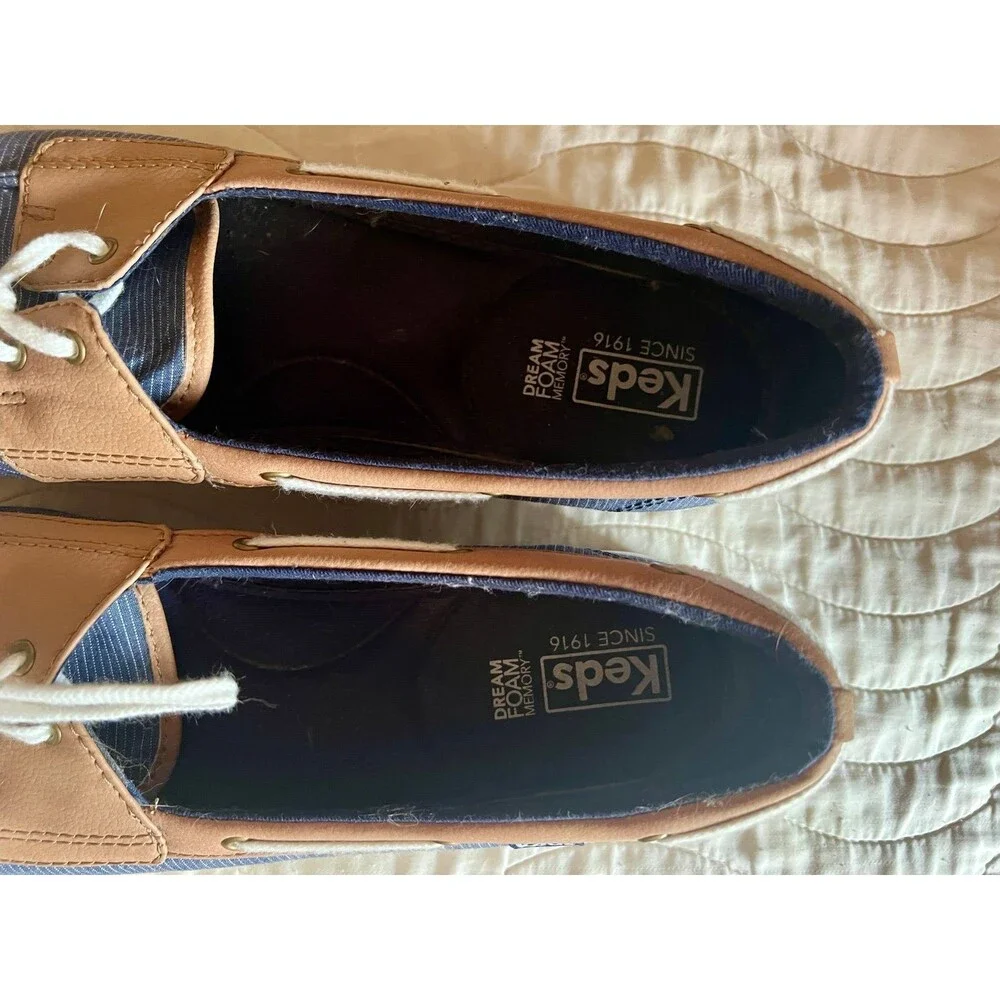 Keds Boat Shoes Memory Foam Sneakers Size 11